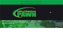 Tablet Screenshot of latinamericanpawn.com